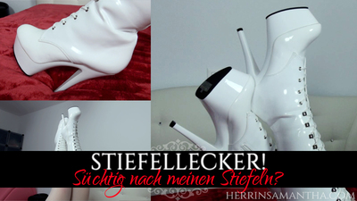 Stiefellecker Schtig Nach Meinen Stiefeln