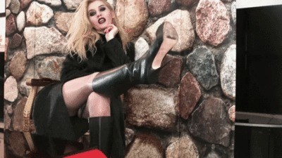 Leather Boots Worship Ritual