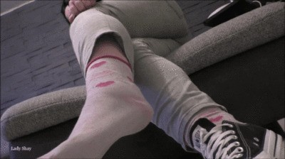 Se Verschwitzte Rosa Stinkesocken