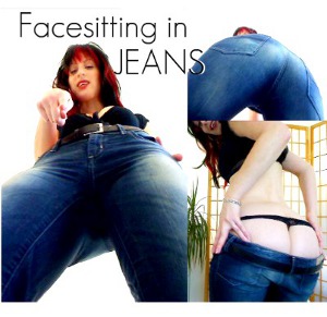 Jeans Facesitting